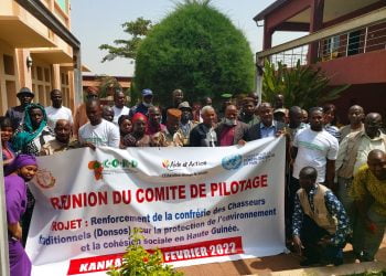 Kankan : Tenue de la 3ème réunion du comité de pilotage du projet de la confrérie des chasseurs traditionnels ‘’donsos’’ !!!