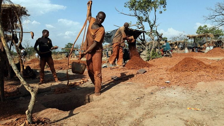 Drame à Kounsitel/Gaoual : Un éboulement d’une mine d’Or fait 10 morts et plusieurs blessés !!!
