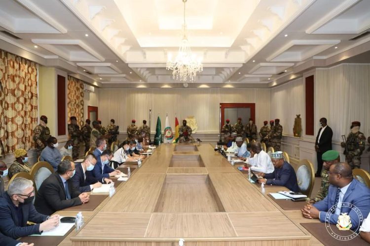 Palais Mohamed V: La vérité du Colonel Mamadi Doumbouya aux chefs des entreprises minières!!!