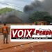 Urgent/Dinguiraye: des jeunes en colère mettent du feu au siège de la gendarmerie!!!