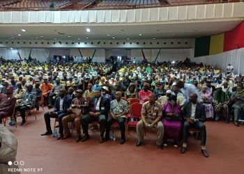 Salle des Congrès du Palais du Peuple : Le résumé des échanges entre les chefs de quartiers et de secteurs du ‘’Grand Conakry’’ et Dr Dansa Kourouma, président du CNT !!!