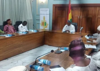 CNT : Les maires de Grand Conakry reçus par le président, Dr Dansa Kourouma et ses collaborateurs !!!