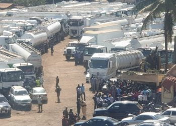 Dernière minute: Des chauffeurs de la société guinéenne des pétroles (SGP) en grève!!!