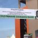 L’école bâtie sur le domaine ‘’conflictuel’’ Cellou Dalein/Habitat, s’appelle ‘’Barry DIawadou’’ !!!