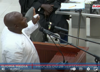 Justice : L&rsquo;avocat de Dadis Me Pépé Antoine Lamah en face de Toumba (déroulé) !!!