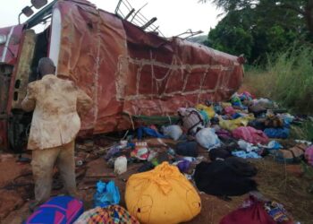 Kindia/Linsan : Un accident de circulation fait au moins 7 morts et une trentaine de blessés !!!