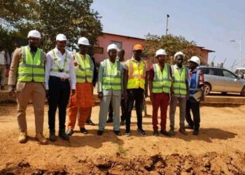 Diecké/Yomou : Démarrage des travaux de réhabilitation de la route N&rsquo;zérekoré-Diecké-Ganta !!!