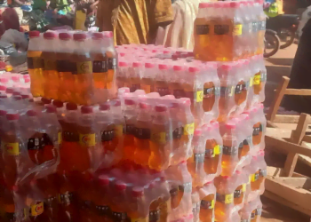 Coyah : 12 535 packs de jus « 24 heures Energy » saisis par des agents !!!