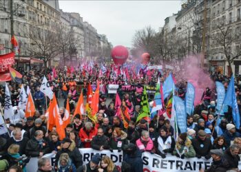 Réforme des retraites : 400 000 manifestants à Paris selon la CGT