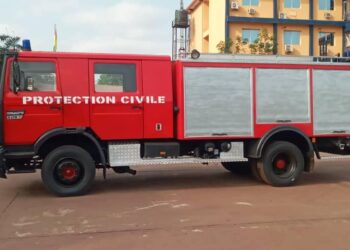 Lutte contre des incendies : Le SPC de Faranah bénéficie d’un camion d’incendie !!!