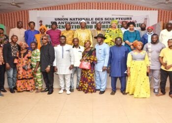 Désigné président de l’Union Nationale des Sculpteurs et Antiquaires de Guinée, Bangaly Chérif annonce les principales actions !!!