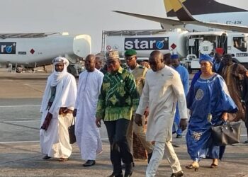 L’an 1 du CNT Guinée : Les délégations malienne et tchadienne accueillies par Dr Dansa et plusieurs de ses collègues !!!