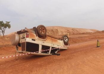 Circulation : Le préfet de Mandiana et son équipe échappent belle dans un accident !!!