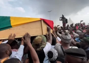 Cérémonie funèbre : Elhadj Ousmane Baldé ‘’Sans Loi » bénéficie des hommages dus à son rang !!!