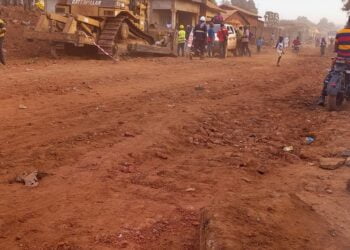Infrastructures : Les travaux de reprofilage de la route Télimélé Sangarédi aux arrêts !!!