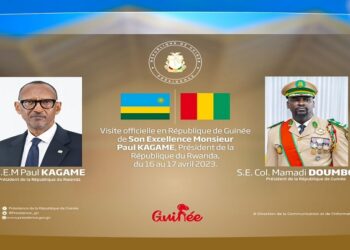 Coopération : Le Président Rwandais Paul KAGAME à Conakry les 16 et 17 avril 2023 (Communiqué PRG) !!!