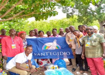 Humanitaire/Dinguiraye : Catholique Santégidio offre des vivres aux détenus de la maison d’arrêt et de correction !!!