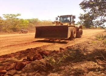 Infrastructures : Reprise ‘’timide’’ des travaux de la route Sangarédi-Télémélé (PV AGEROUTE) !!!