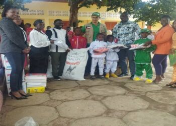 Humanitaire/Dubréka : La société Grands Moulins de Conakry (GMC), offre à l’orphelinat AMA !!!