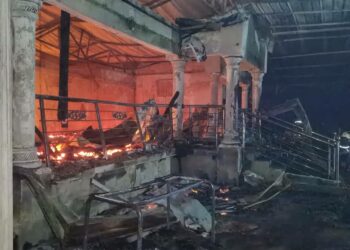 COYAH/SOMAYA : Une maison de loisirs ravagée par un incendie !!!