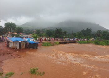 SOS pour des habitants de Coyah, dont les maisons sont inondées (images) !!!