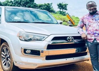Un Toyota 4Runner de près de 47 964 $ (427 700 000 GNF) offert au SE du CNOSCG, Ange Gabriel Haba !!!