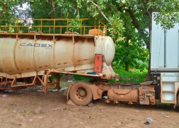 Produit toxique à Dinguiraye : Le camion arraisonné, une équipe de techniciens est arrivée (Agent environnementaliste) !!!