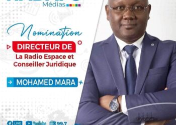 Presse: Le journaliste/chroniqueur Mohamed Mara nommé DG de la Radio Espace!!!