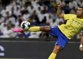 Football: Cristiano Ronaldo meilleur joueur de la Ligue saoudienne en août!!!