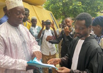 Camayenne : Des magistrats de l’AMG dans la rue et dénoncent la violation de leur statut !!!