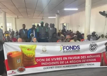 Guichet Choc Alimentaire: le projet lancé à Kindia par le FDSI (Cel. Com)!!!