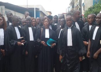 Camayenne : Des magistrats de l’AMG dans la rue et dénoncent la violation de leur statut !!!