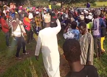 Mines/Télimélé : Le PDG de Kebo Energy, Thierno Madjou Barry ‘’Barry Angola’’ reçu en pompe à Bowé foyé !!!