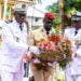 AN 65 de la République de Guinée : Le Président de la Transition, Col. Mamadi Doumbouya a déposé la gerbe de fleurs à la place des Martyrs à Kaloum !!!