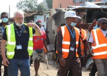 AGL en Guinée fait don de denrées alimentaires aux populations sinistrées de Coronthie!!!