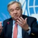 « La planète est en  danger, l’humanité a mal » constate António Guterres SG des Nations Unies !!!