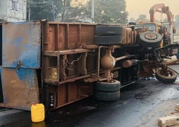 Circulation/Coyah : Un accident enregistré ce vendredi !!!