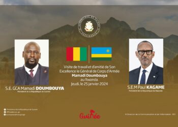 Coopération : Général Mamadi Doumbouya attendu chez son ami Paul Kagamé du Rwanda ce jeudi (Communiqué) !!!