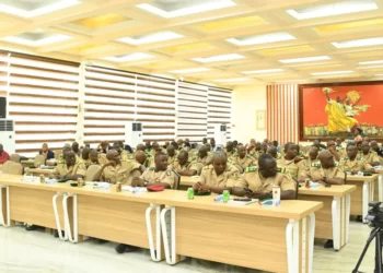 Formation : des officiers stagiaires de l’école d’état-major de Guinée, édifiés sur les missions et activités du CNT!!!