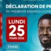 Le nouveau Président sénégalais, Bassirou Diomaye s’exprime : « c’est la victoire du peuple Sénégalais…» (Déclaration) !!!