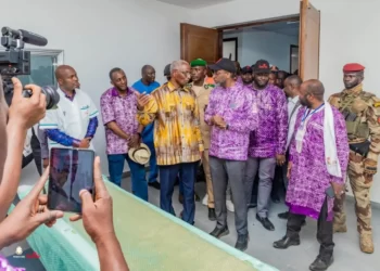 CNSS: le PM visite les locaux du centre de diagnostic et d’imagerie de Kindia!!!