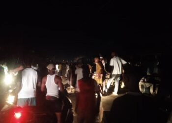 N’zérékoré : un incendie signalé au grand marché !!!