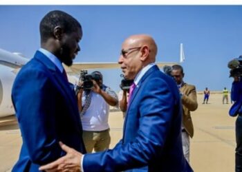 Visite officielle en Mauritanie : Le président Bassirou Diomaye Faye accueilli par son homologue Ghazouani!!!