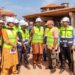 Infrastructures : Le PM Amadou Oury Bah sur le chantier de construction de l’Echangeur de Bambeto !!!