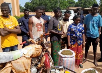 Kankan : Des présumés trafiquants de drogue dont des femmes mis aux arrêts !!!