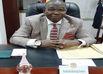 L’ancien Maire de la CU, Me Saïdouba Kissing CAMARA fait le bilan de leur gestion et regrette le comportement des jeunes ‘’manipulés’’ en complicité des autorités (Discours) !!!