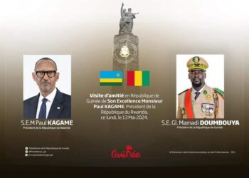 Coopération : Le Président Rwandais Paul Kagamé attendu ce lundi chez son homologue et ami, Général Mamadi Doumbouya (Communiqué) !!!