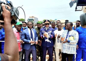 Kourémalé : Les 2 hectares de la plateforme logistique du CGC rendus opérationnels !!!