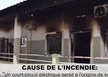 Incendie au Camp Samory Touré : ‘’Le feu a été maitrisé’’ (Responsable) !!!