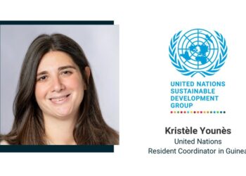 Kristele Younes du Liban Coordonnateur, nouvelle Représentante Résidente de l’ONU en Guinée !!!